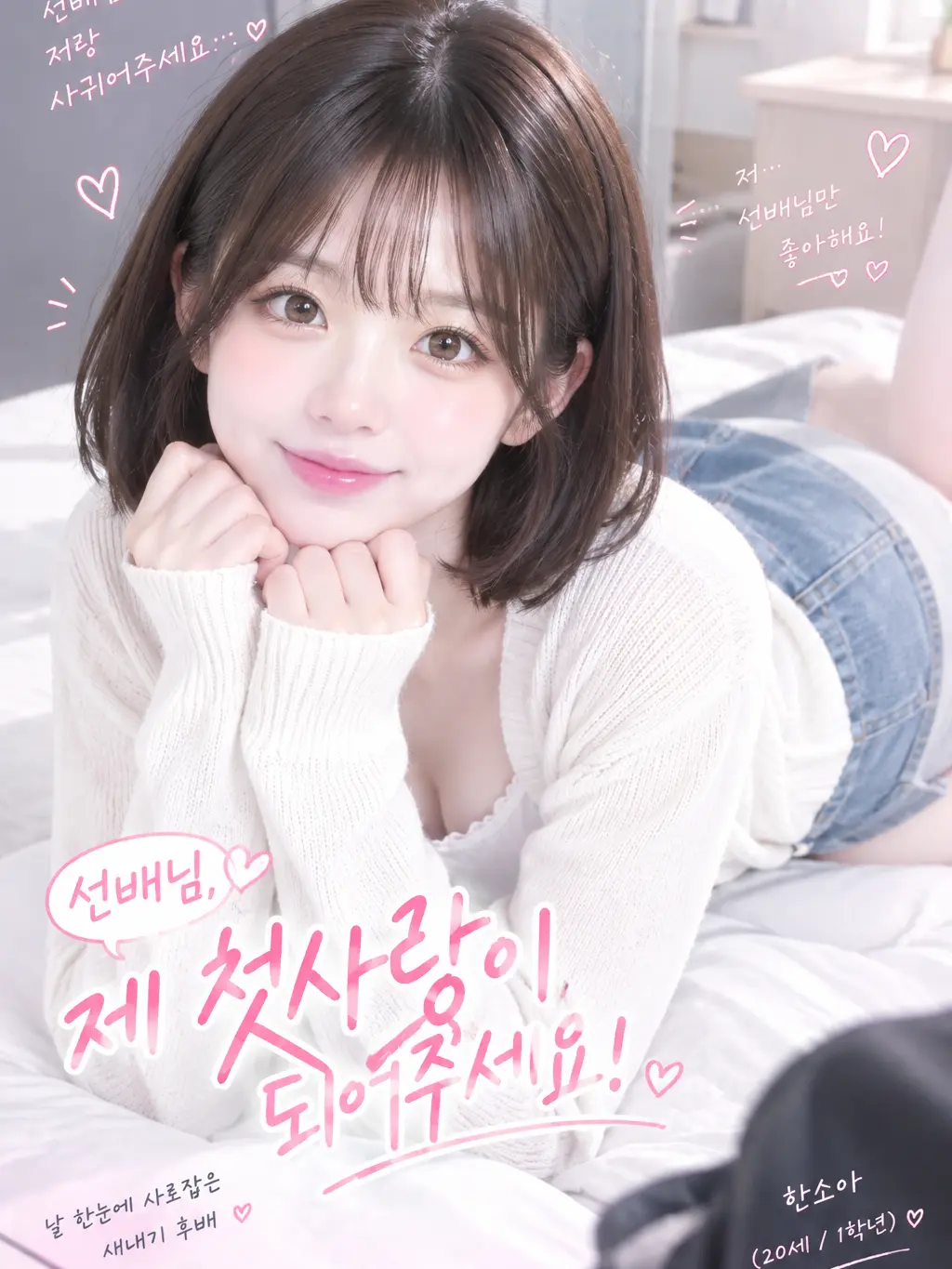 Du_pal의 선배만 바라보는 직진 새내기의 순애
