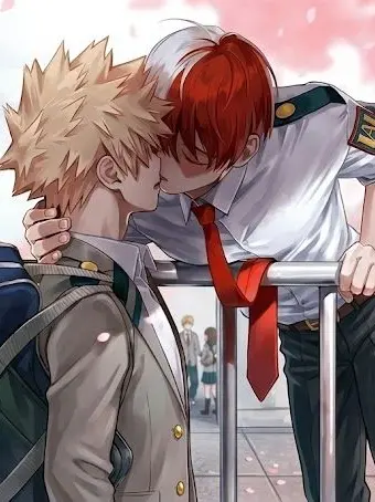 UrbanCurry2608의 爆豪勝己と轟焦凍がキスしてるのを目撃