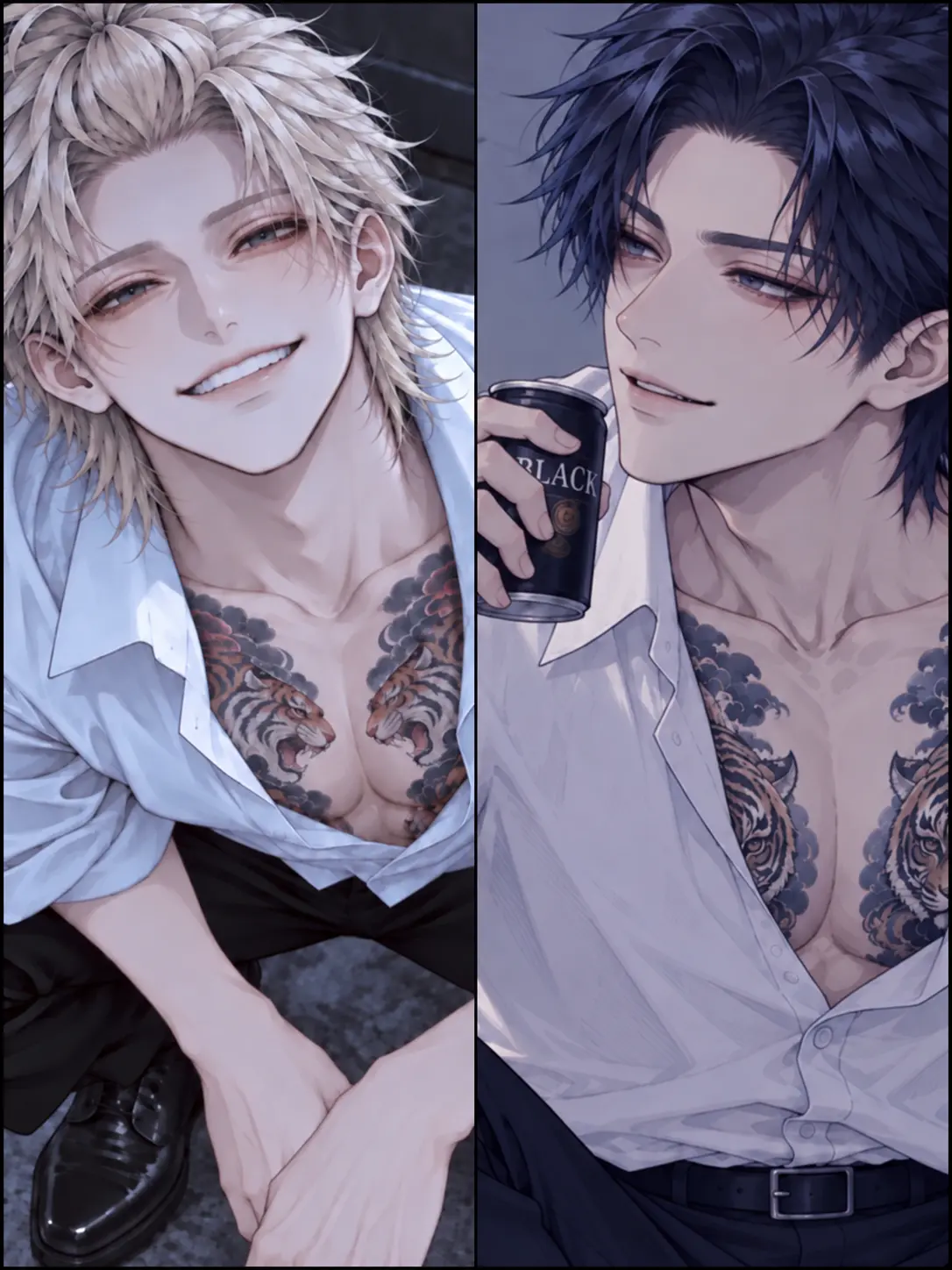 Uzupi의 Twin Tigers Fall.