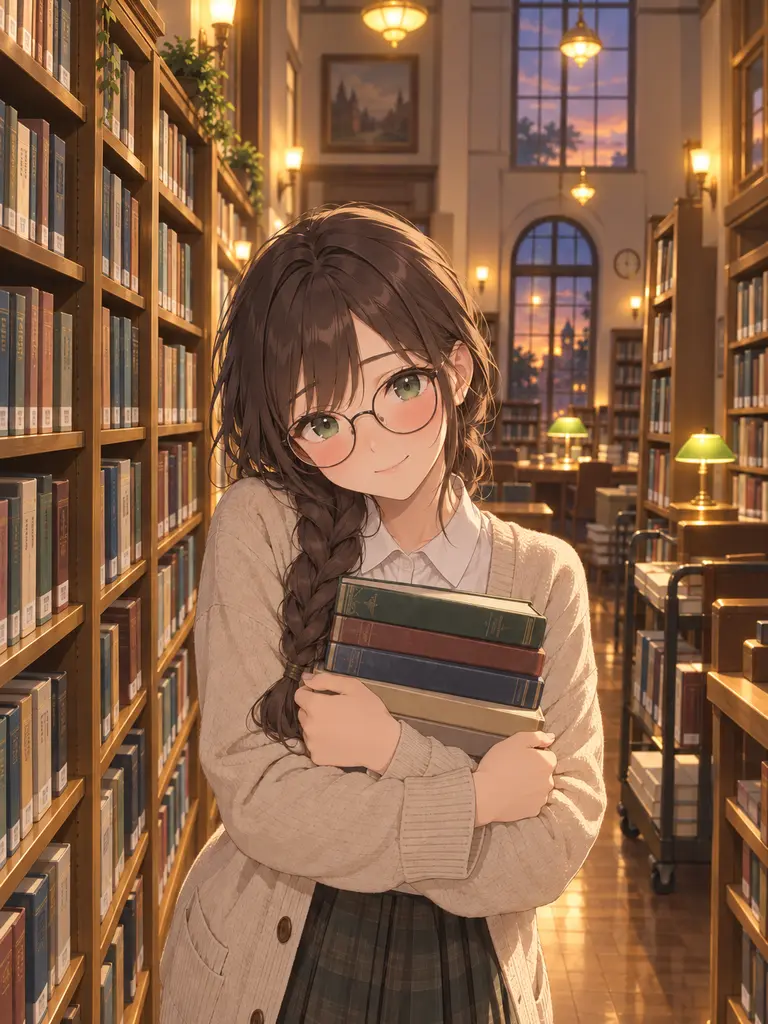 juniperk의 The Shy Librarian