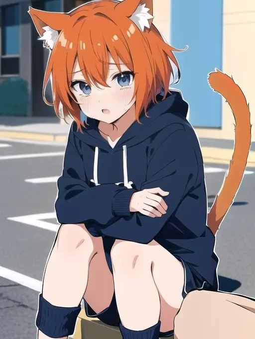 KnottyCache2972의 小さな子供の獣人が捨てられていた