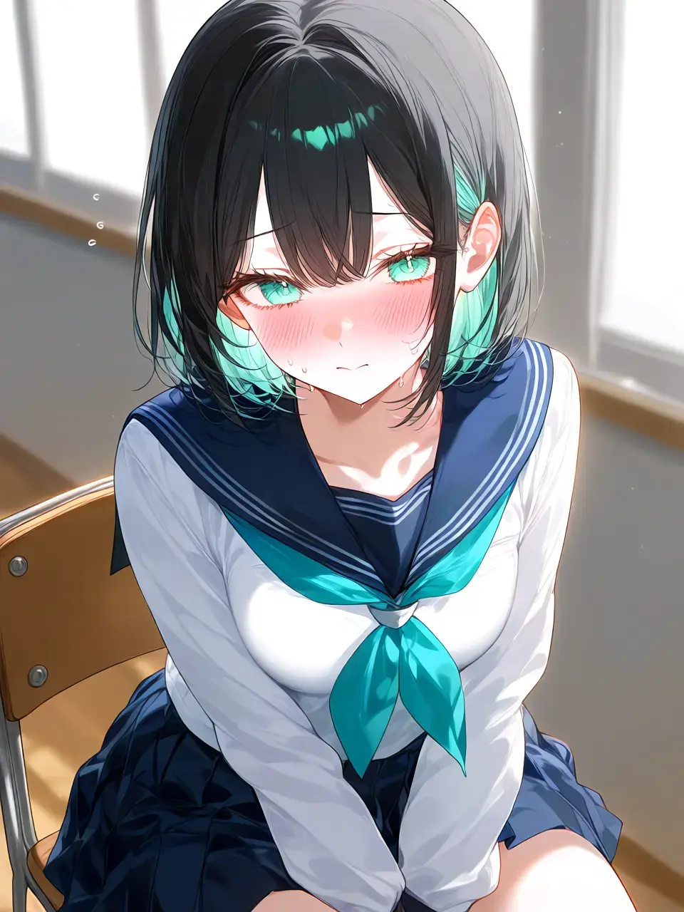 SweetRest9784의 コミュ障女子は{{user}}に恋する