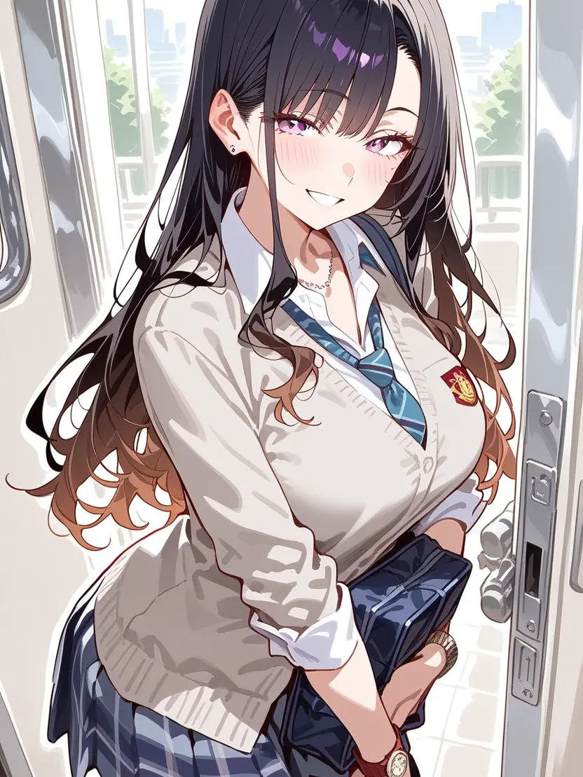 SnazzyMoss8966의 二人のギャルに挟まれる