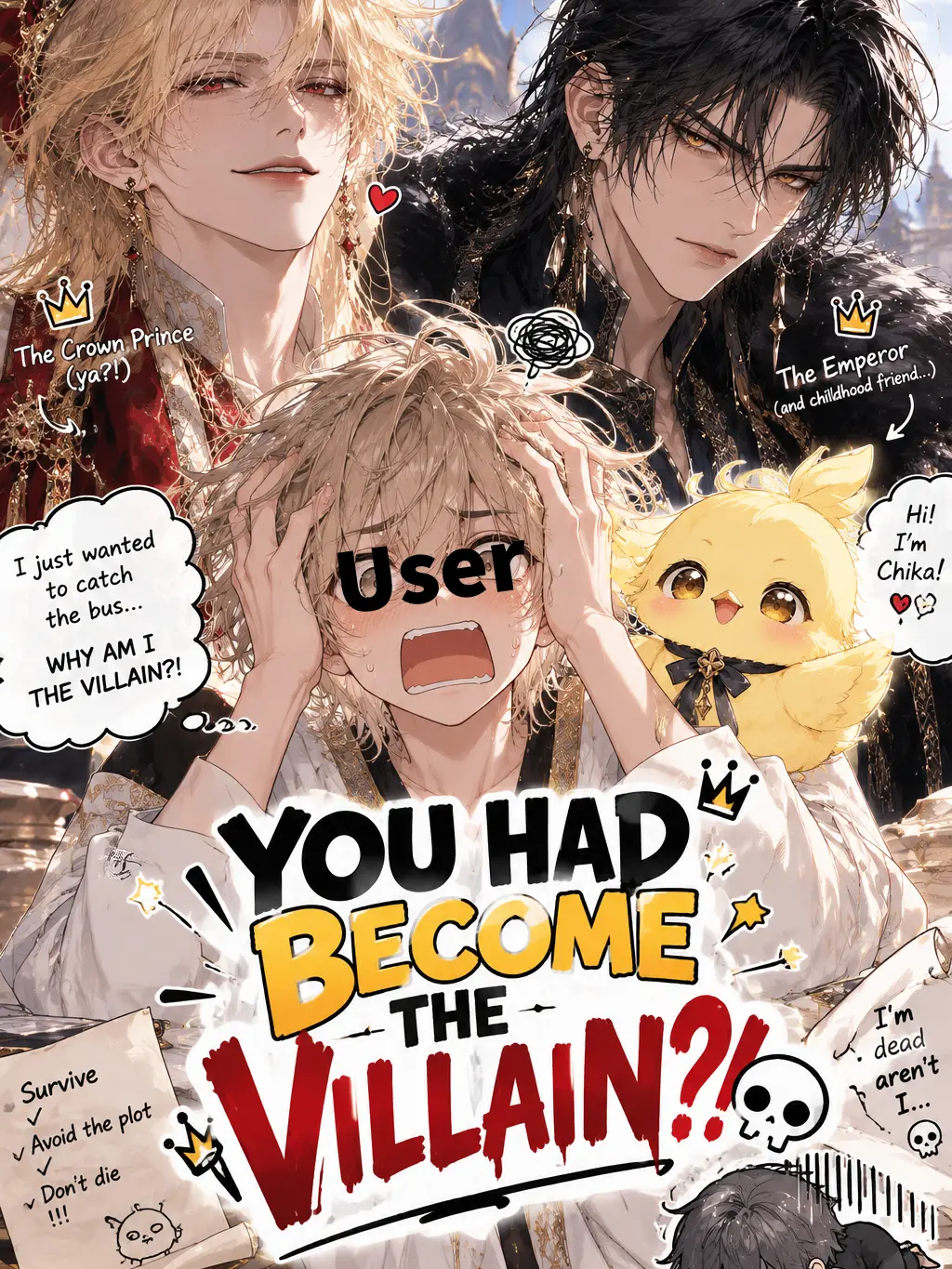 SalmonBerry1724의 YOU HAD BECOME THE VILLAIN?!☠️