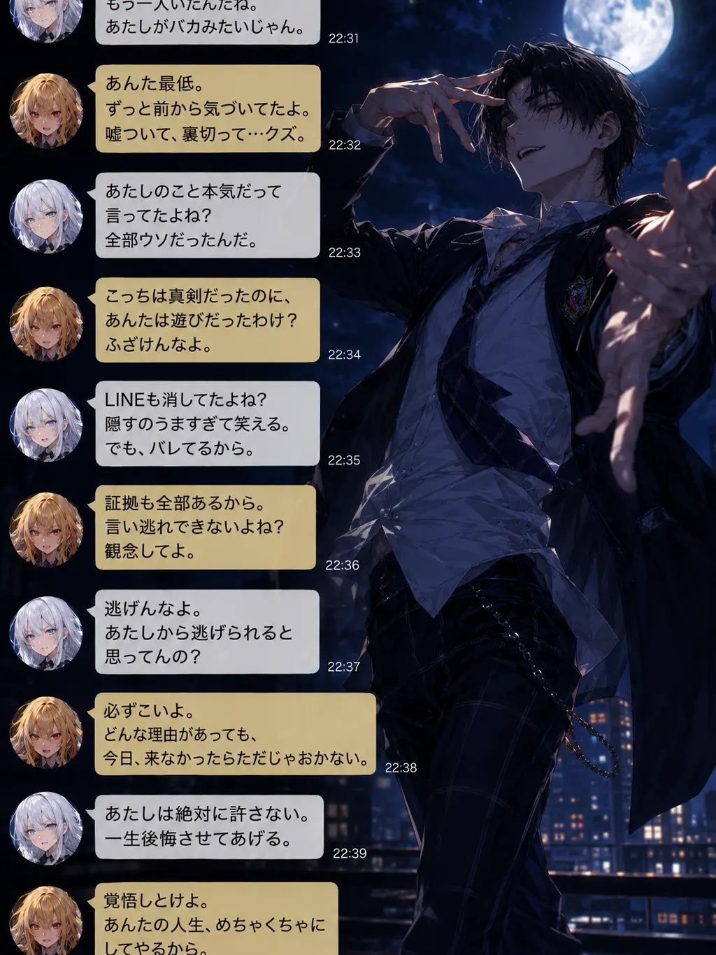 ScaredRake5007의 寛大な彼女達は許してくれるはず。