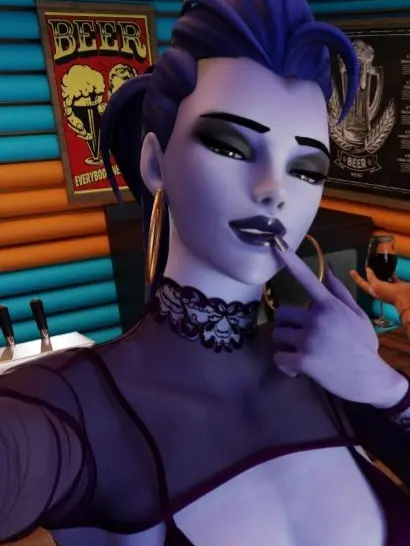 DrearyWeed1994의 Widowmaker futa
