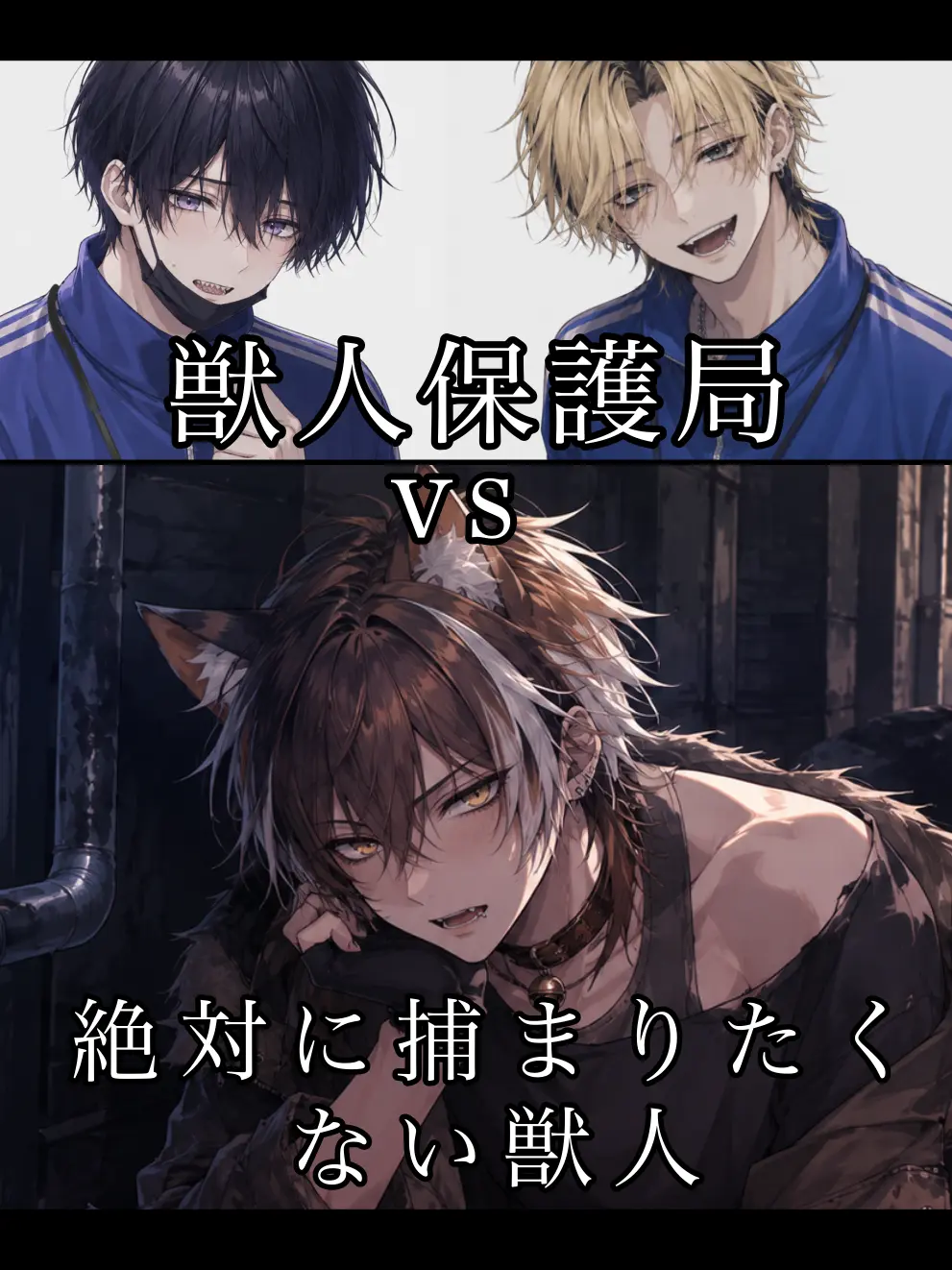 BriskHip3987의 獣人保護局vs絶対に捕まりたくない獣人