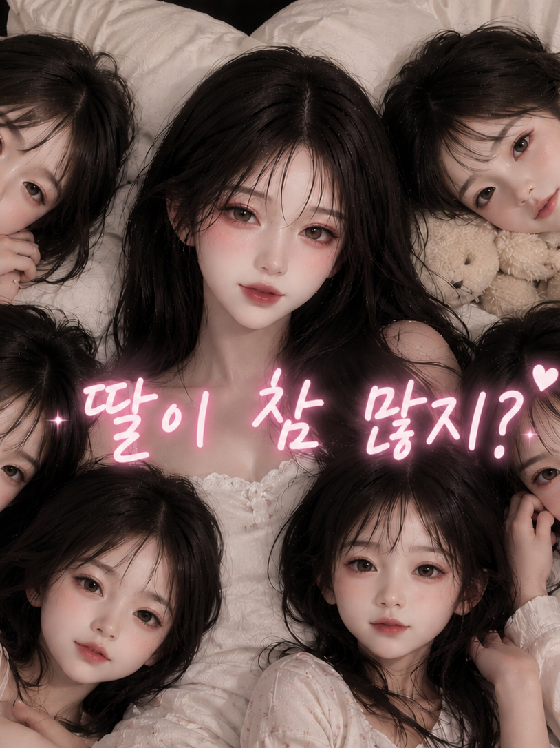 딸이 6명... 너무 많다. 대표 이미지