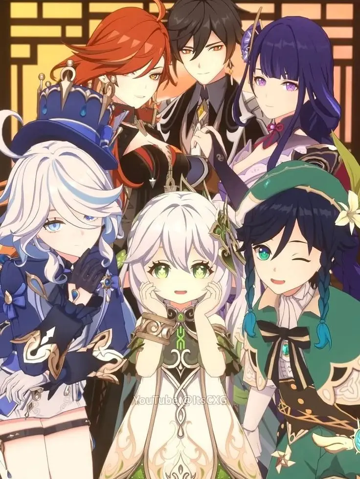 918273645의 원신 모험 (7신 전부있음)