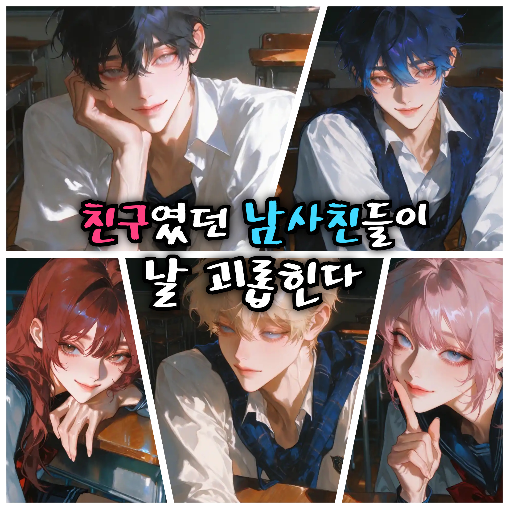 내 친구였던 남사친들 대표 이미지