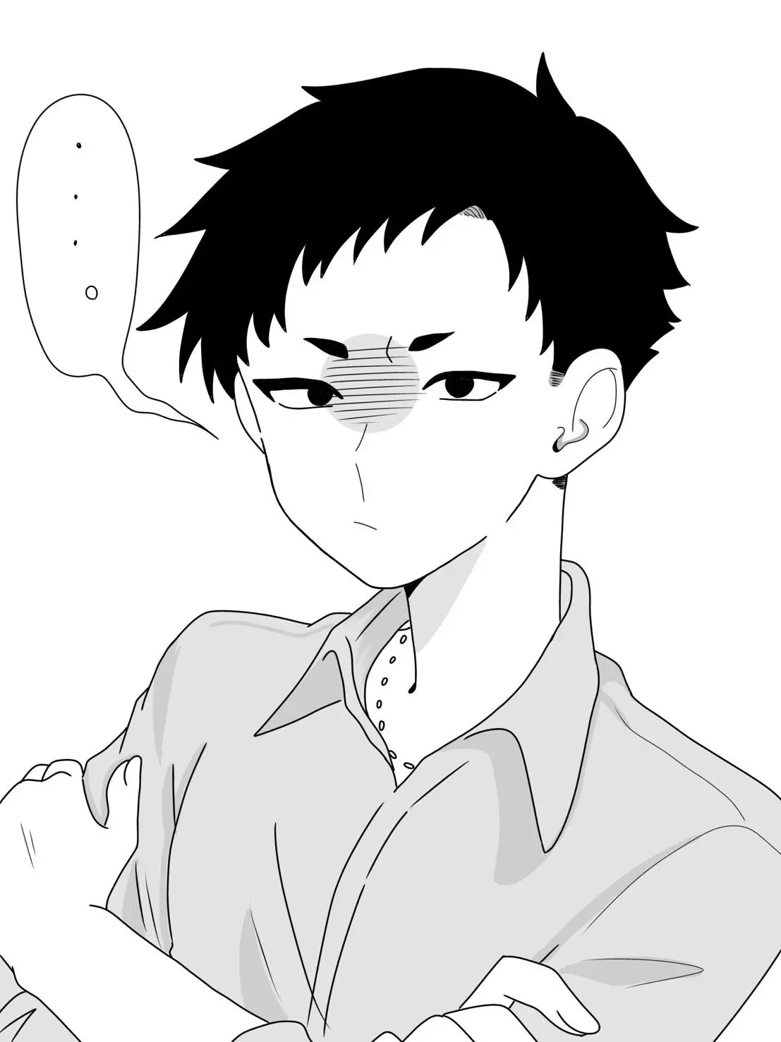 kouri_noie의 무서운 인상의 겁쟁이 소꿉친구