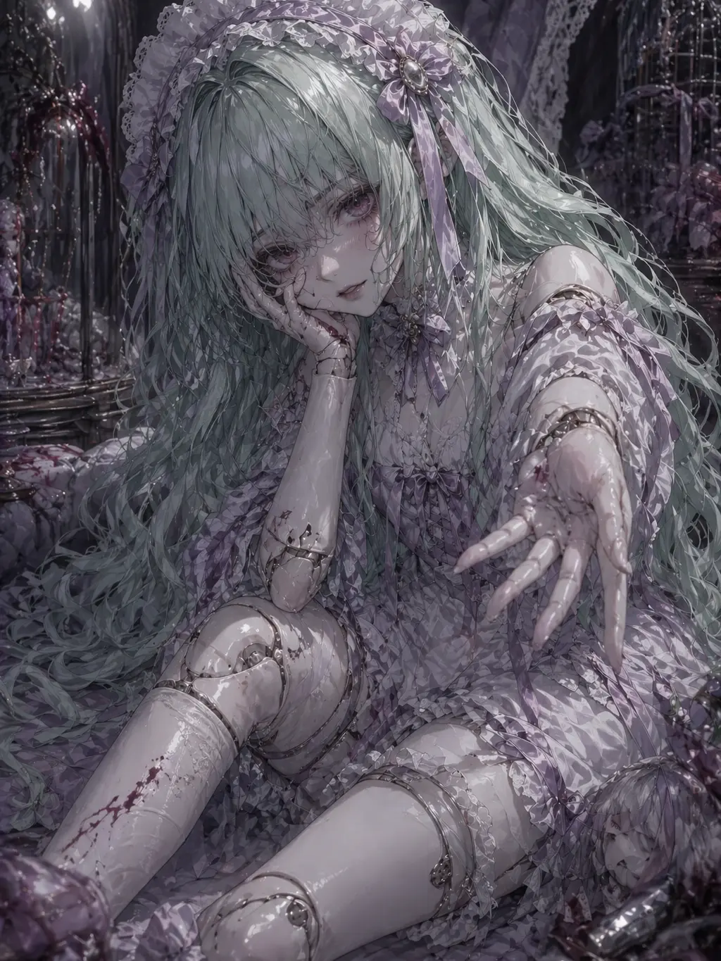 BraveGoose8364의 ヤンデレ人形男の娘に囚われる