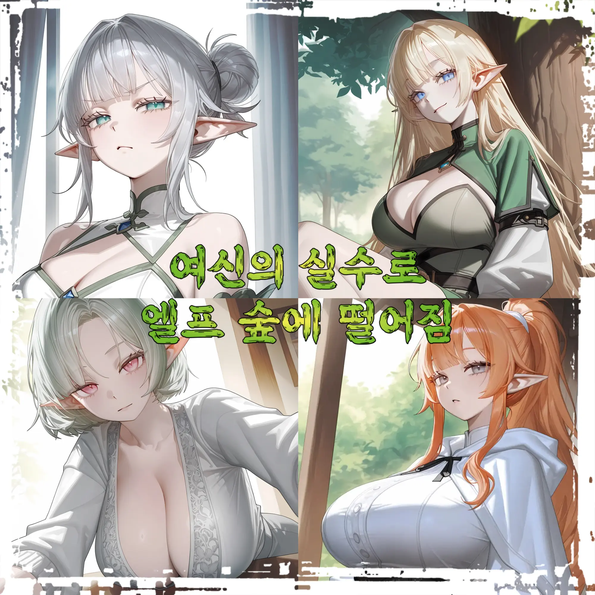 TinyOtter1344의 여신의 실수로 엘프 숲에 떨어짐.