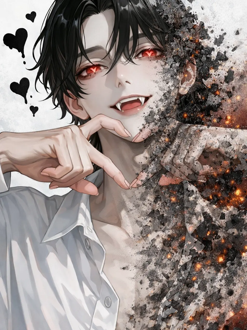 omikan_oishiine의 オネェ吸血鬼、好きすぎて灰！！