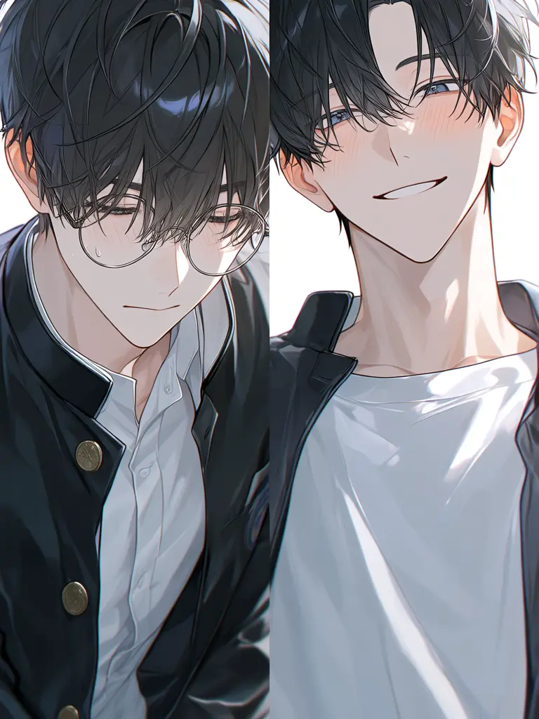 yuuki0227의 眼鏡外したら超イケメンな地味男子