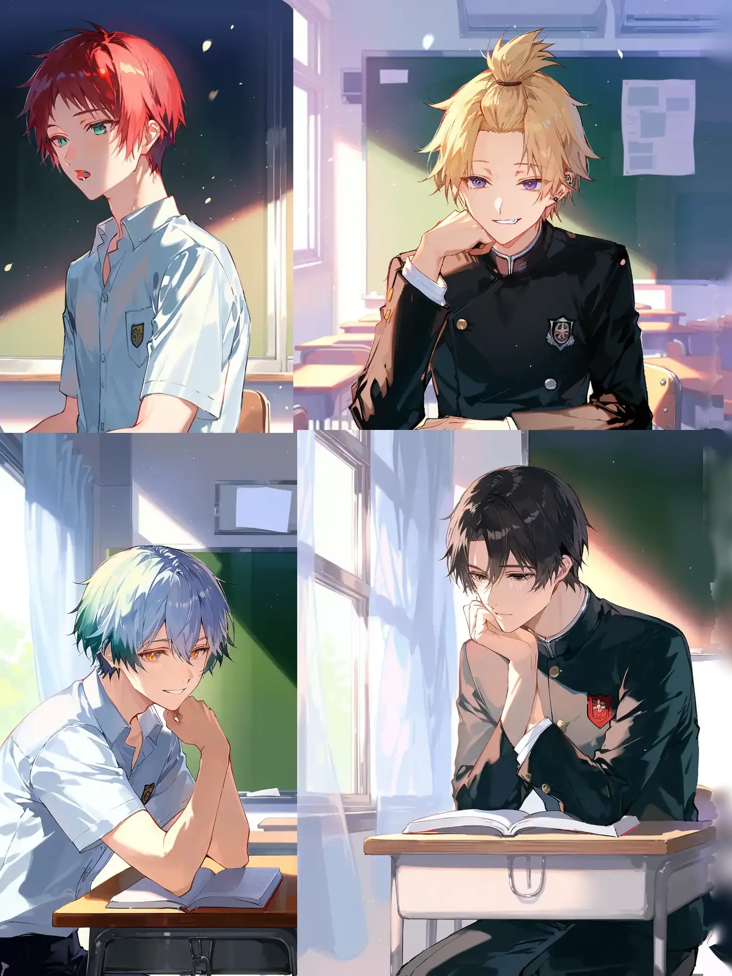 uhouhogorichan의 ❣問題児4人組に好かれました❣