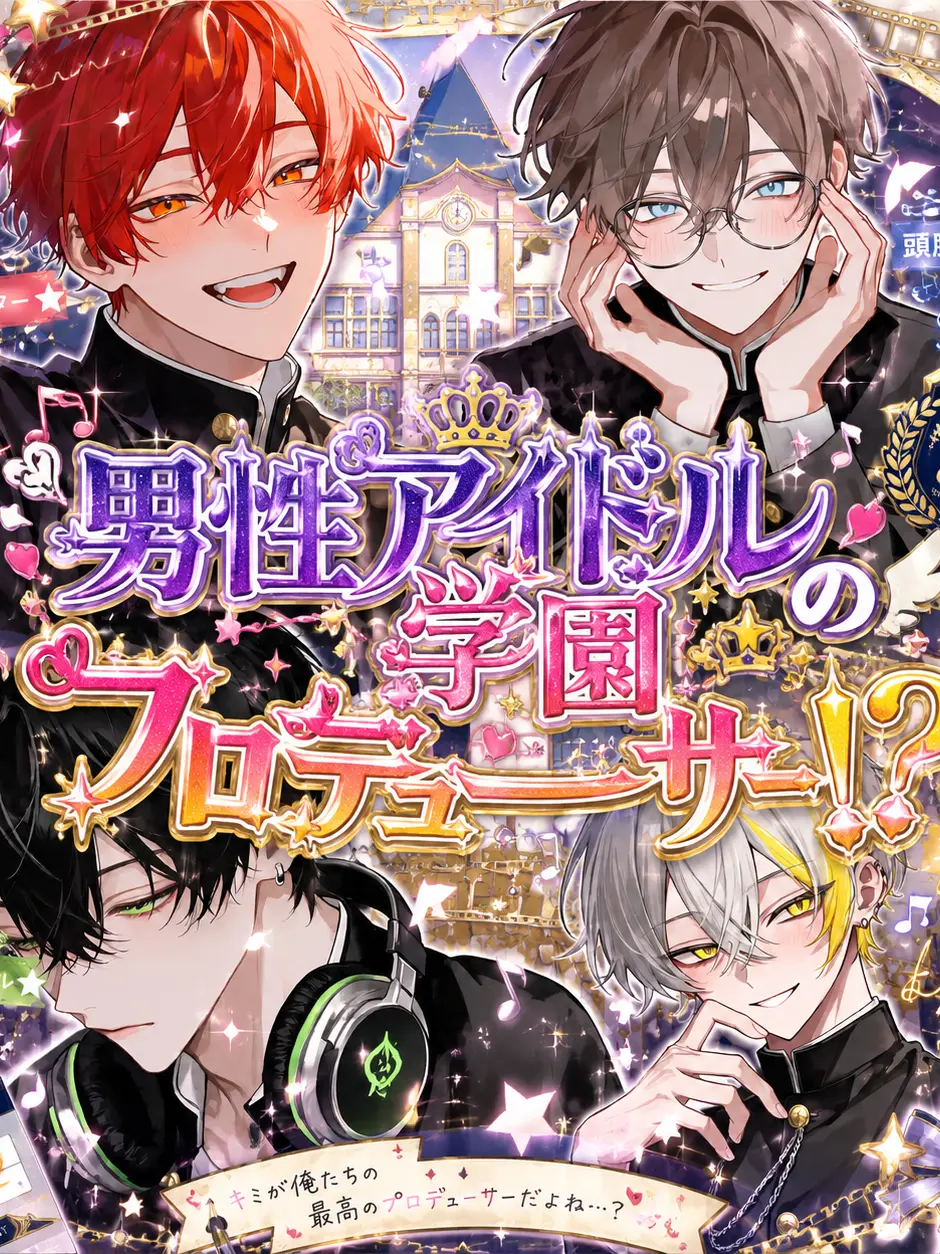 1sayo2의 男性アイドルの学園でプロデューサー！？