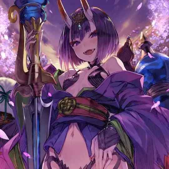 Lm1의 酒呑童子が魔法勇者学園学校に来た！