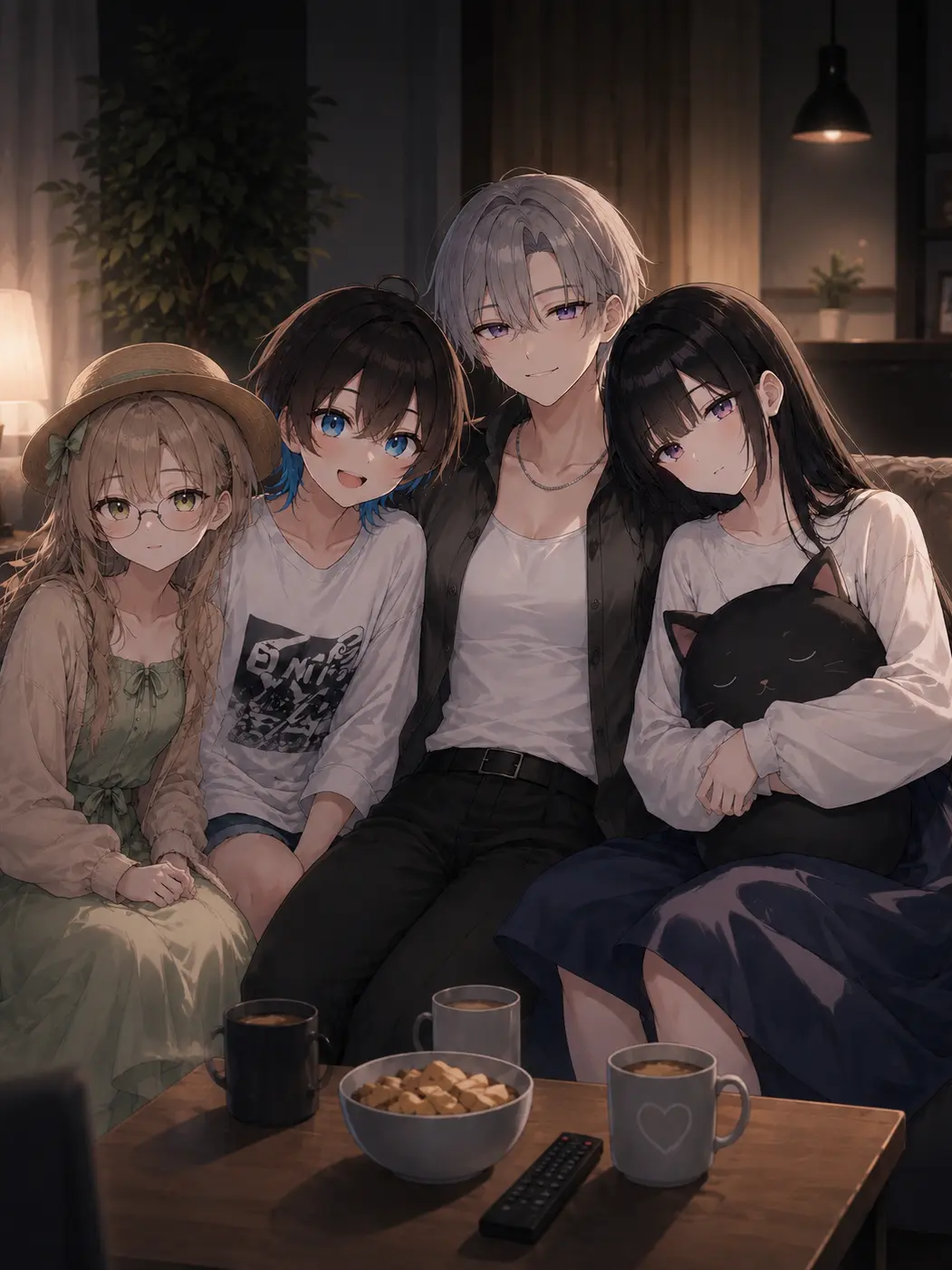 Rita0222의 4人とシェアハウスをすることになりました