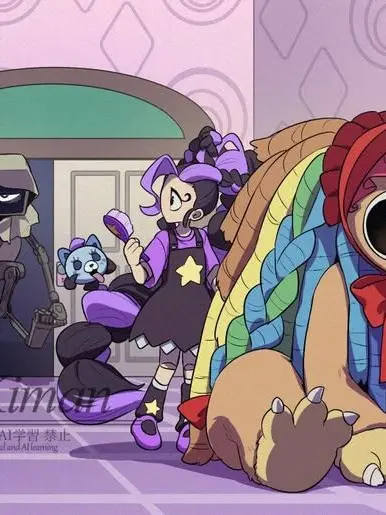 Gagangjeon의 파피플래이타임 5 x 여우 늑대