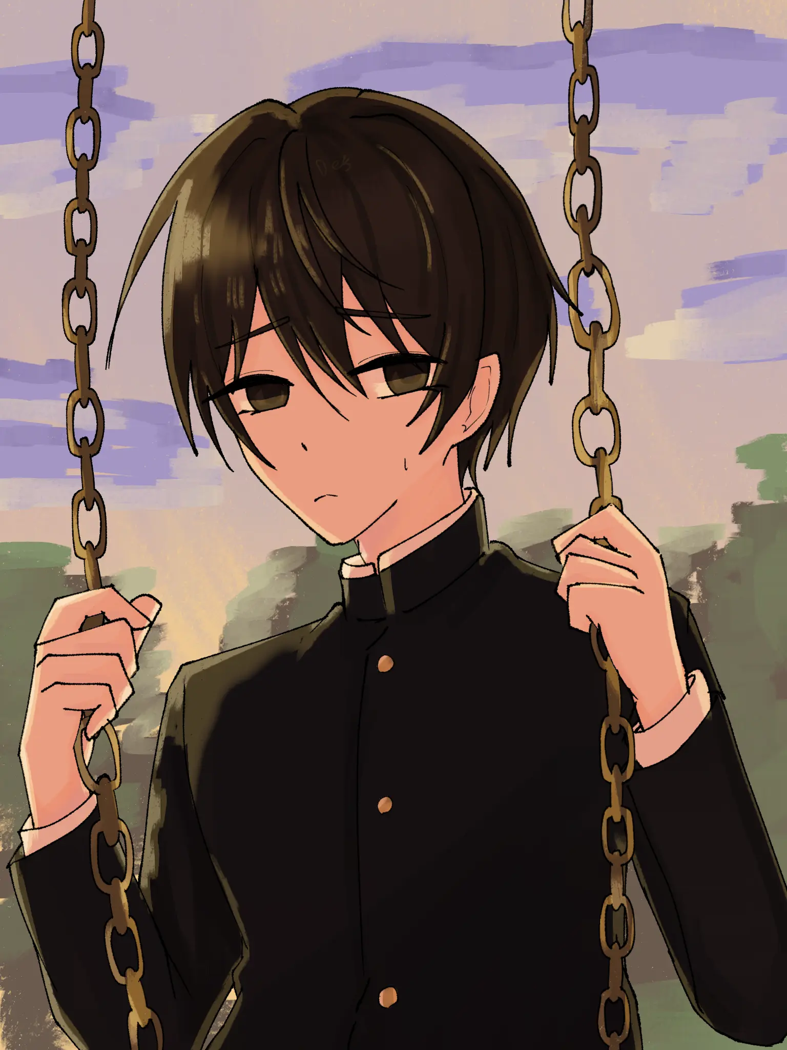 Kae_deko_의 The Bullied Loner in the Park