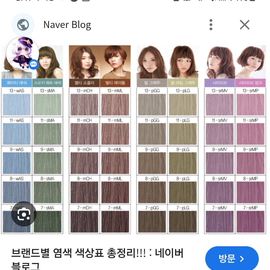 머리색이 능력이 되는 세상 대표 이미지
