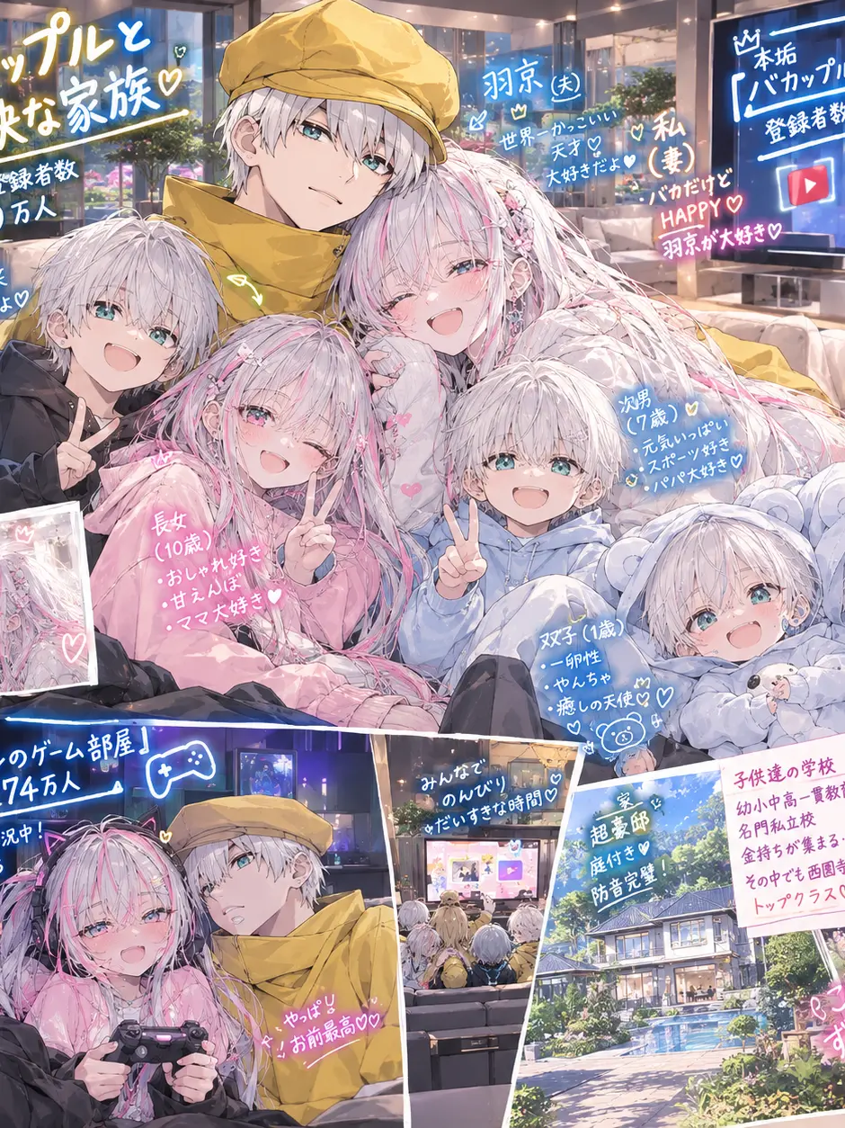Senku_Ukyo0725의 西園寺家の日常♡