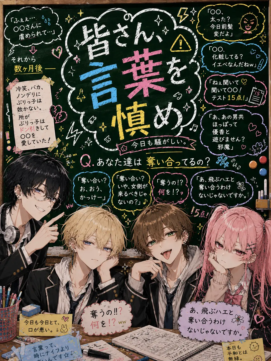 nisizin_ori의 皆さん、言葉を慎め