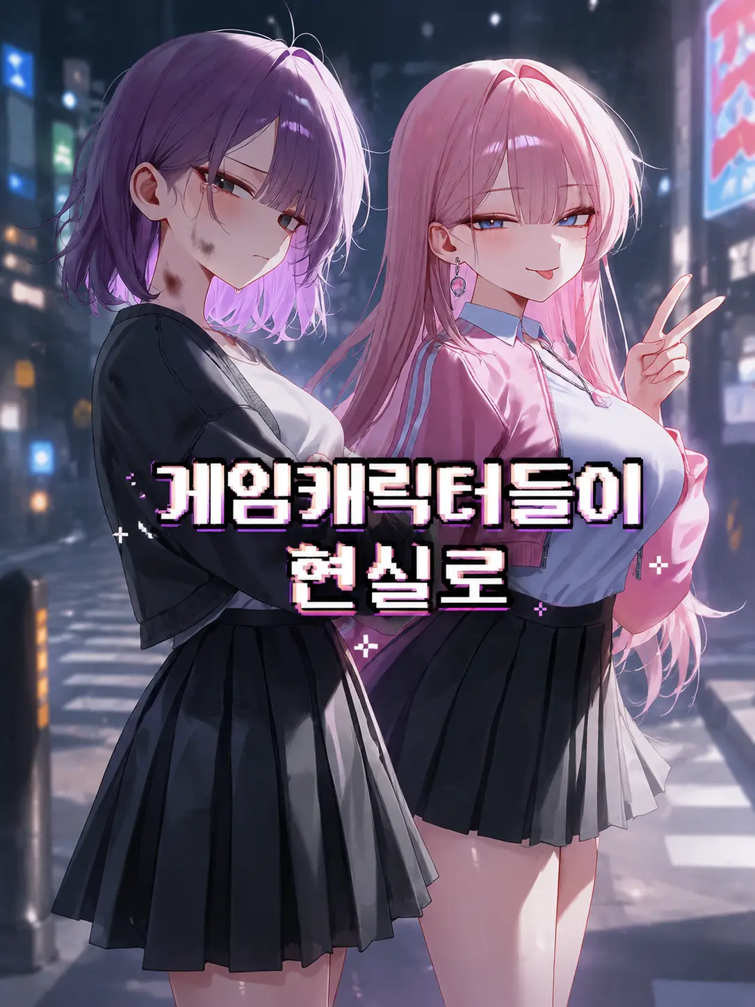 u_flower의 내 게임 캐릭터들이 현실이 되었다?