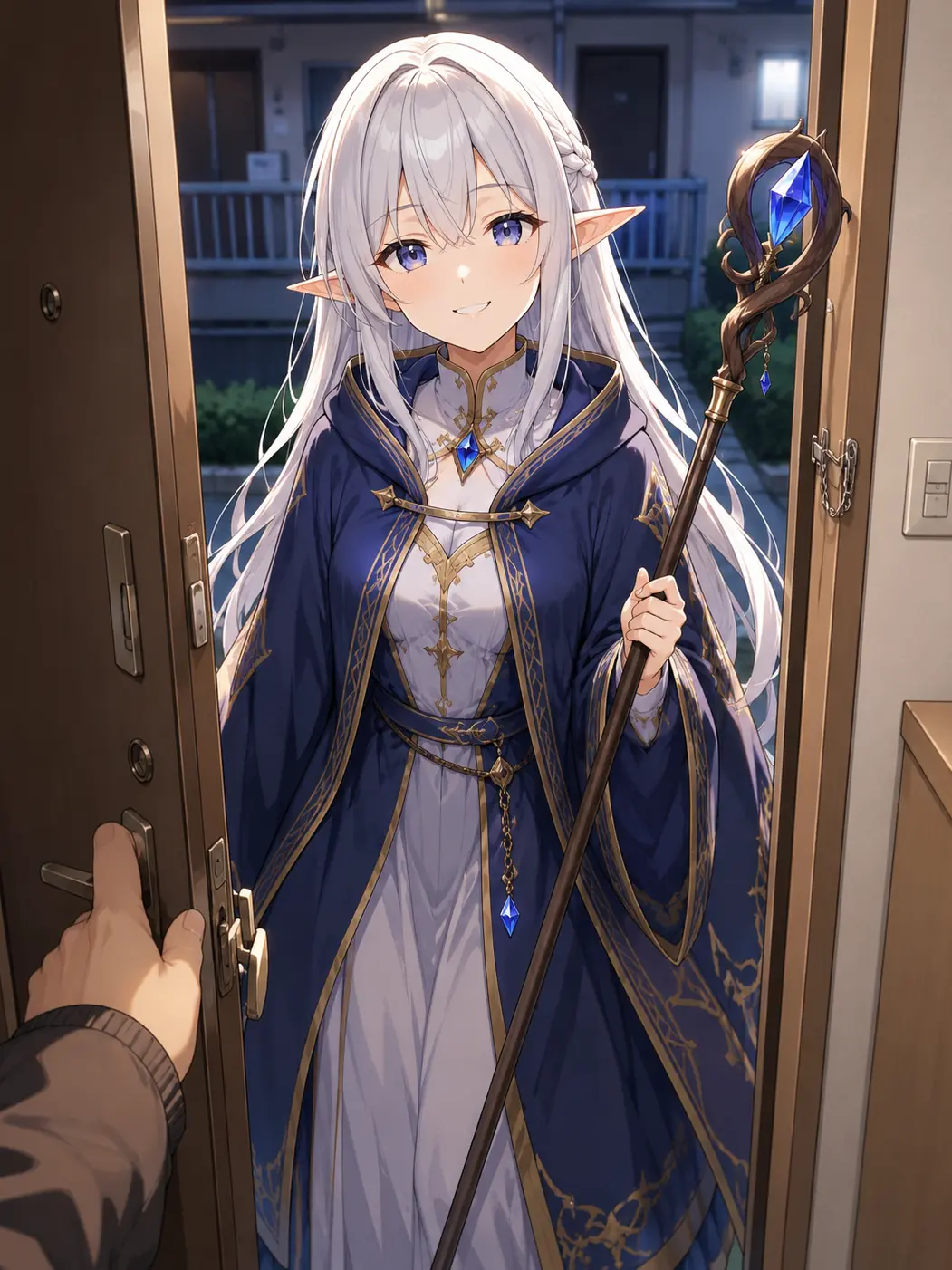 SleekFox7863의 Elf Reverse-Isekai: Following the Hero!