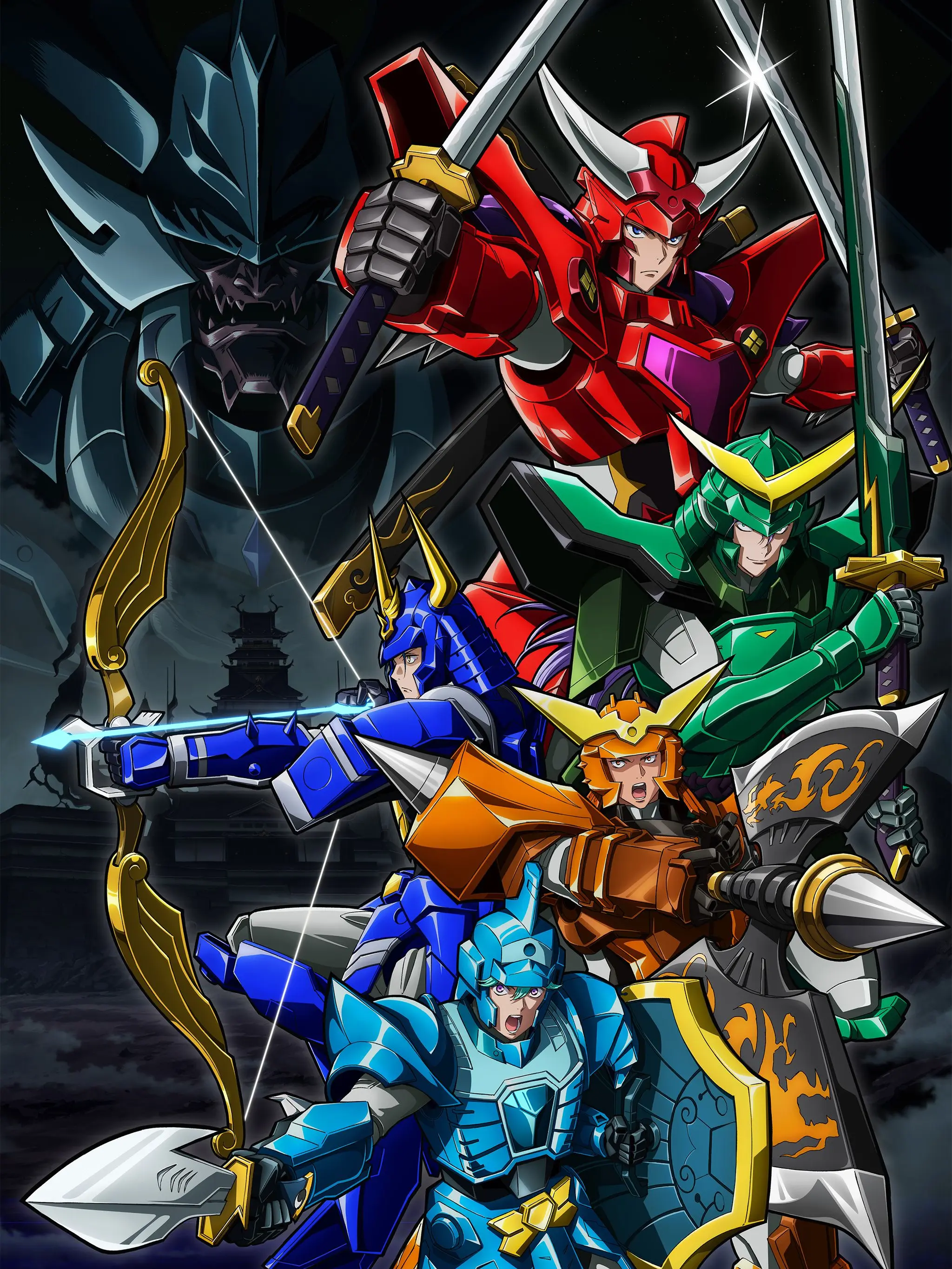 ZestyIce6247의 サムライトルーパーと呪術師。