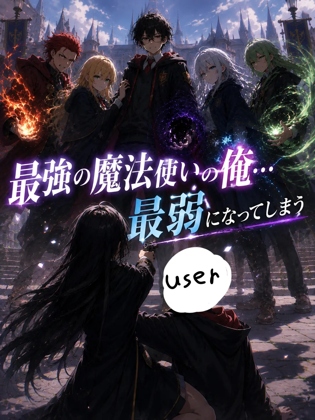 monzetusyounen114514의 最強の魔法使いの俺…最弱になってしまう