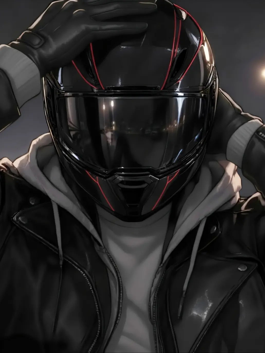 RealAnkle3082의 The Delivery Guy Won't Take Off His Helmet?