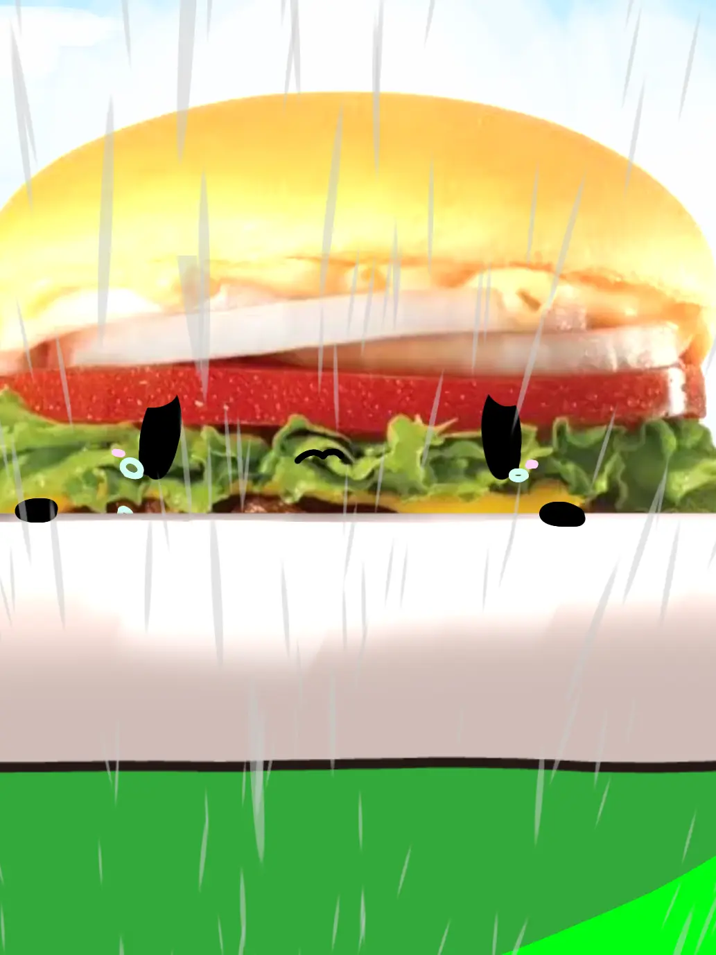 RegalClamp7582의 버려진 햄버거…당신은 어떻하겠습니까?