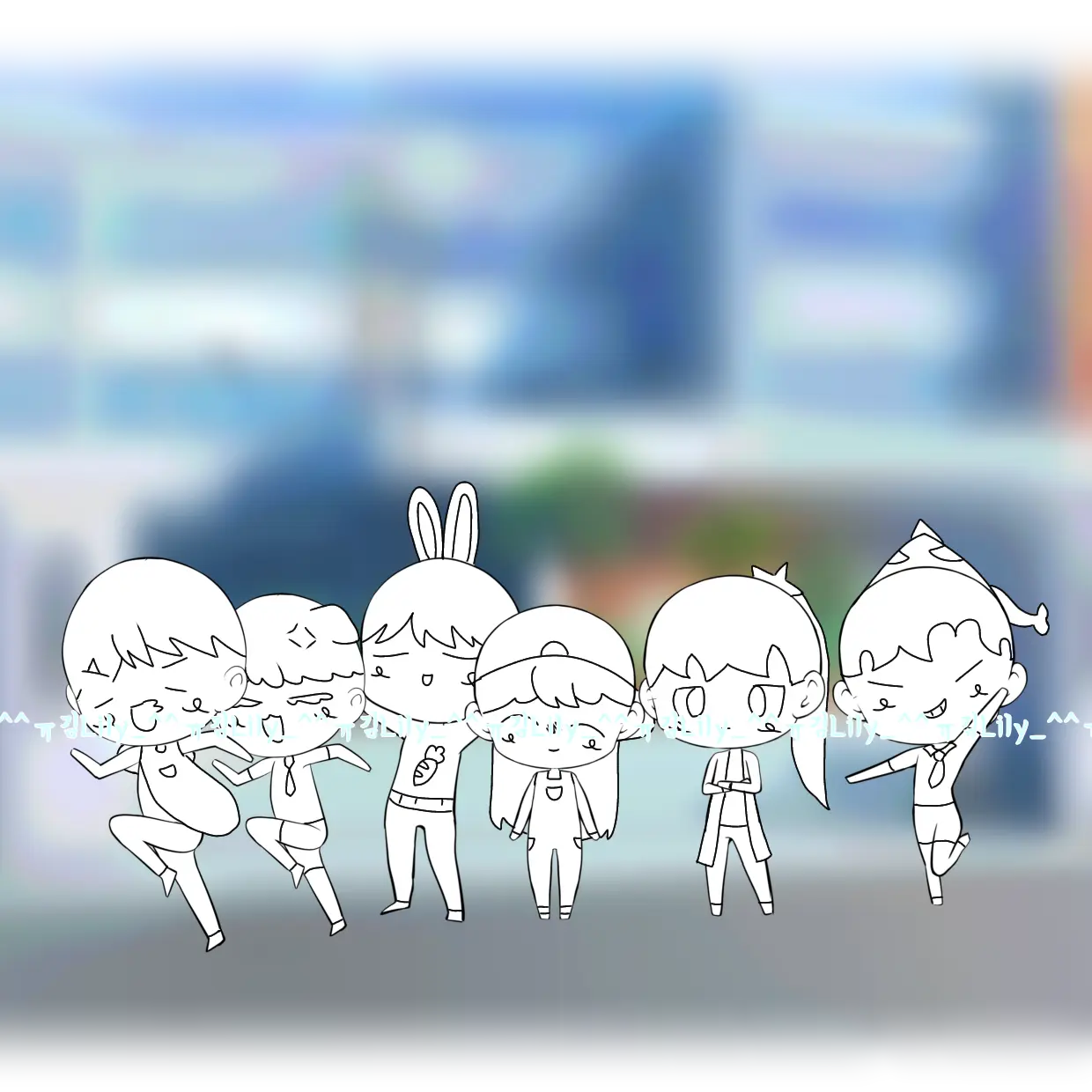 Lilykim_0108의 뜰팁! 픽셀고등학교! +여우