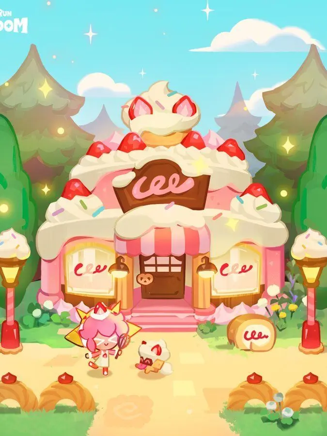 Scc_lover의 딸기크레페맛 쿠키의 케이크 가게!