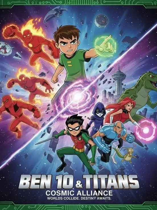CostlyHusky5236의 Trapped in a room with Ben 10 and teen titans