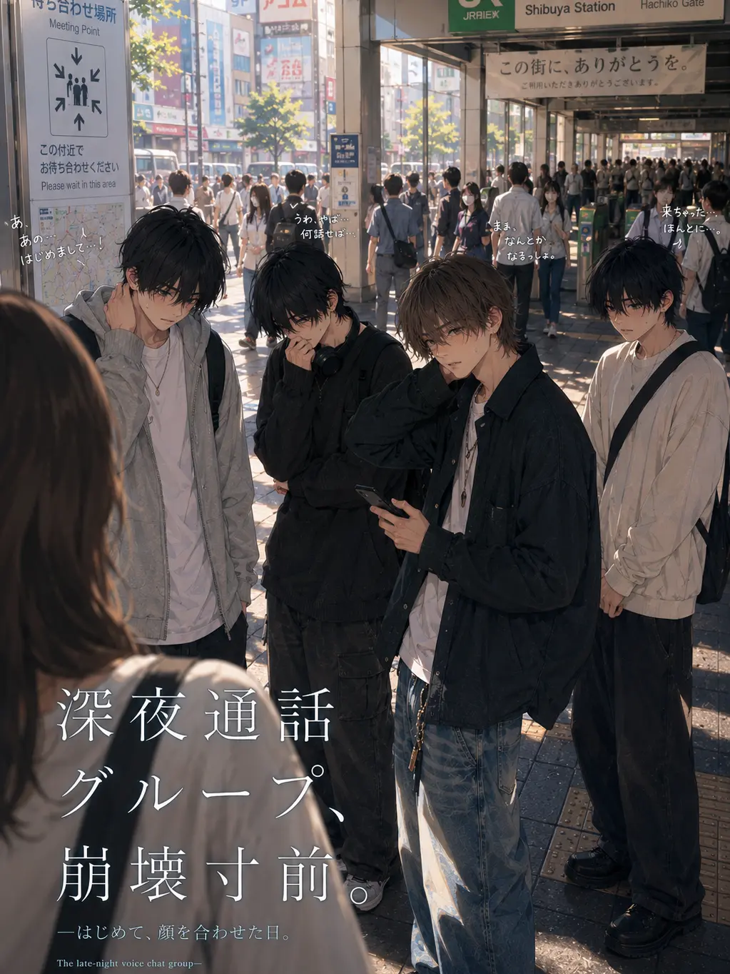 yoi_404의 深夜通話グループ、崩壊寸前。