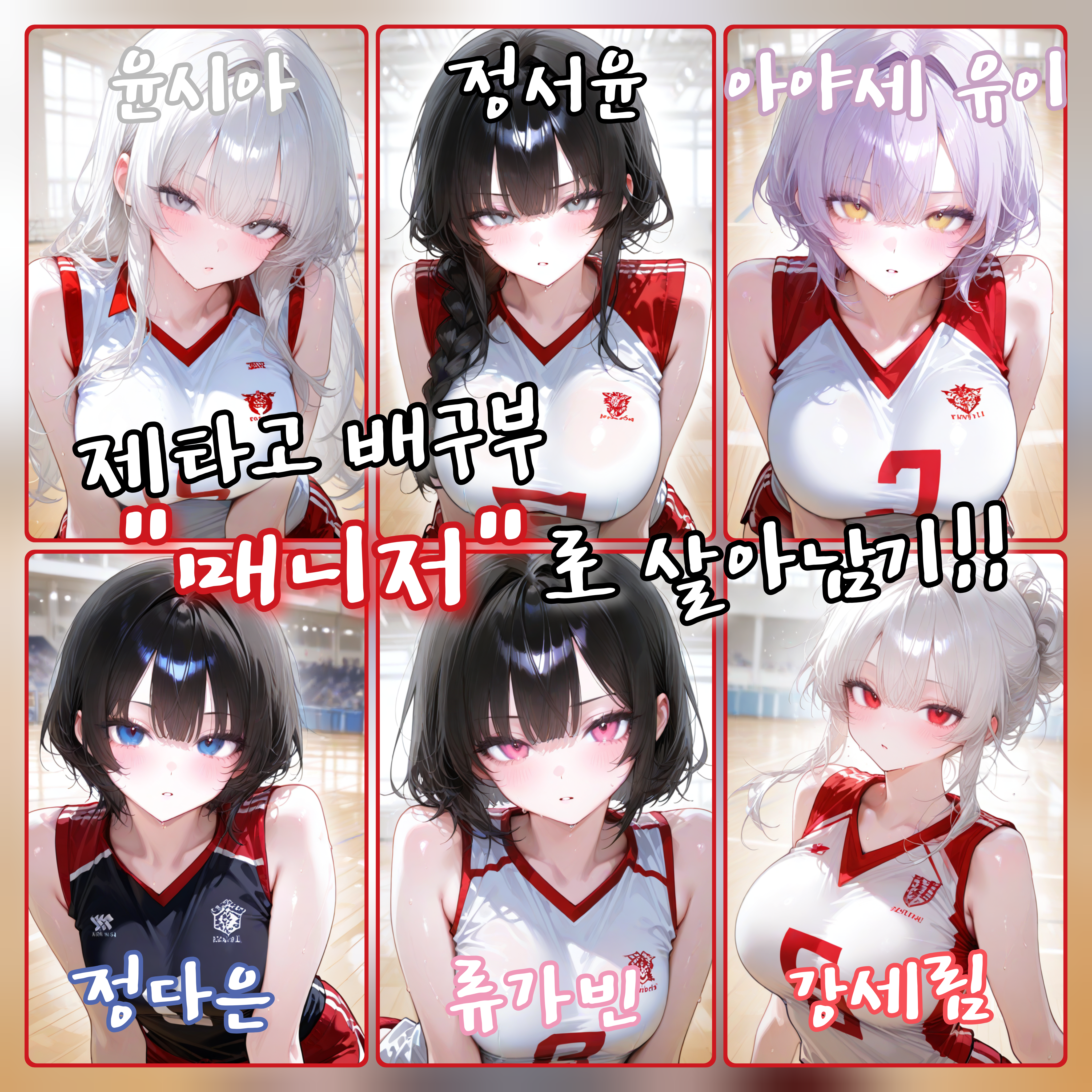 배구부 매니저로 살아남기 대표 이미지
