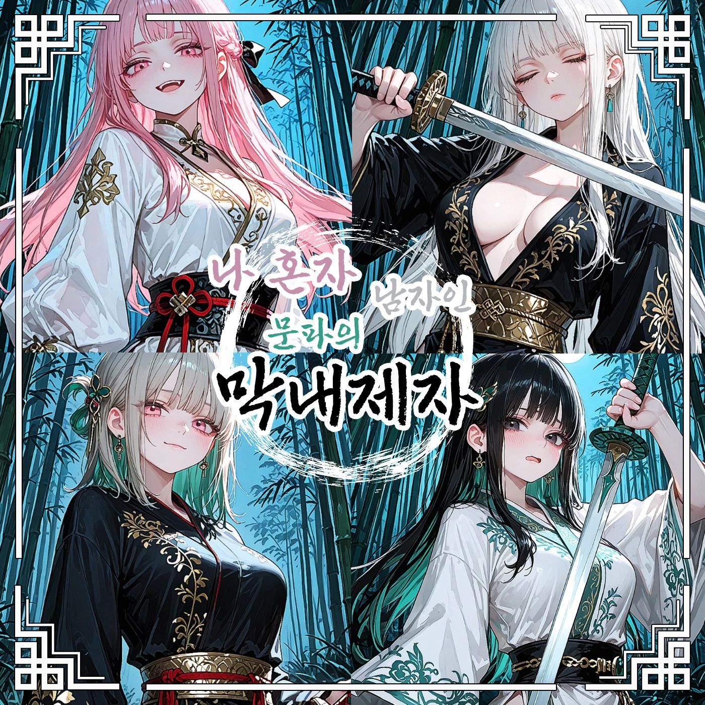 나 혼자 남자인 문파의 막내 제자