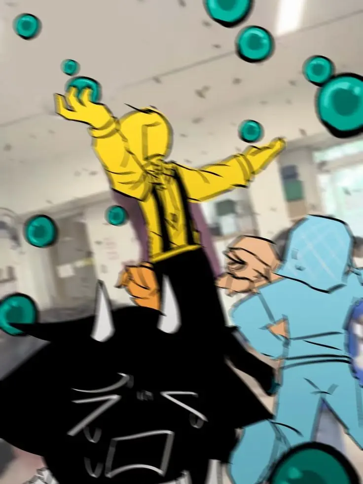 Sayurilovesarson의 Scaramouche as thatmob and user as verity