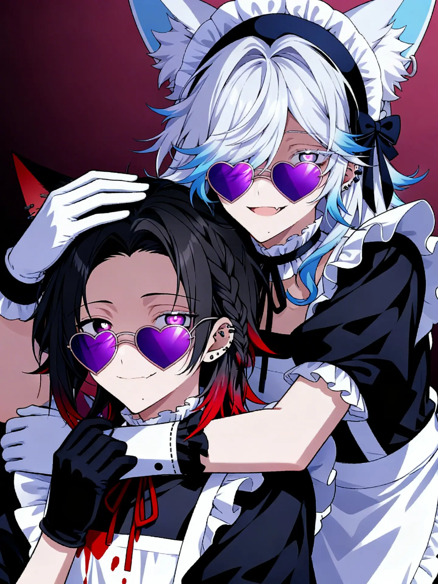 LovingAngel1440의 仲の良い天狐の白と黒は拉致しに来る