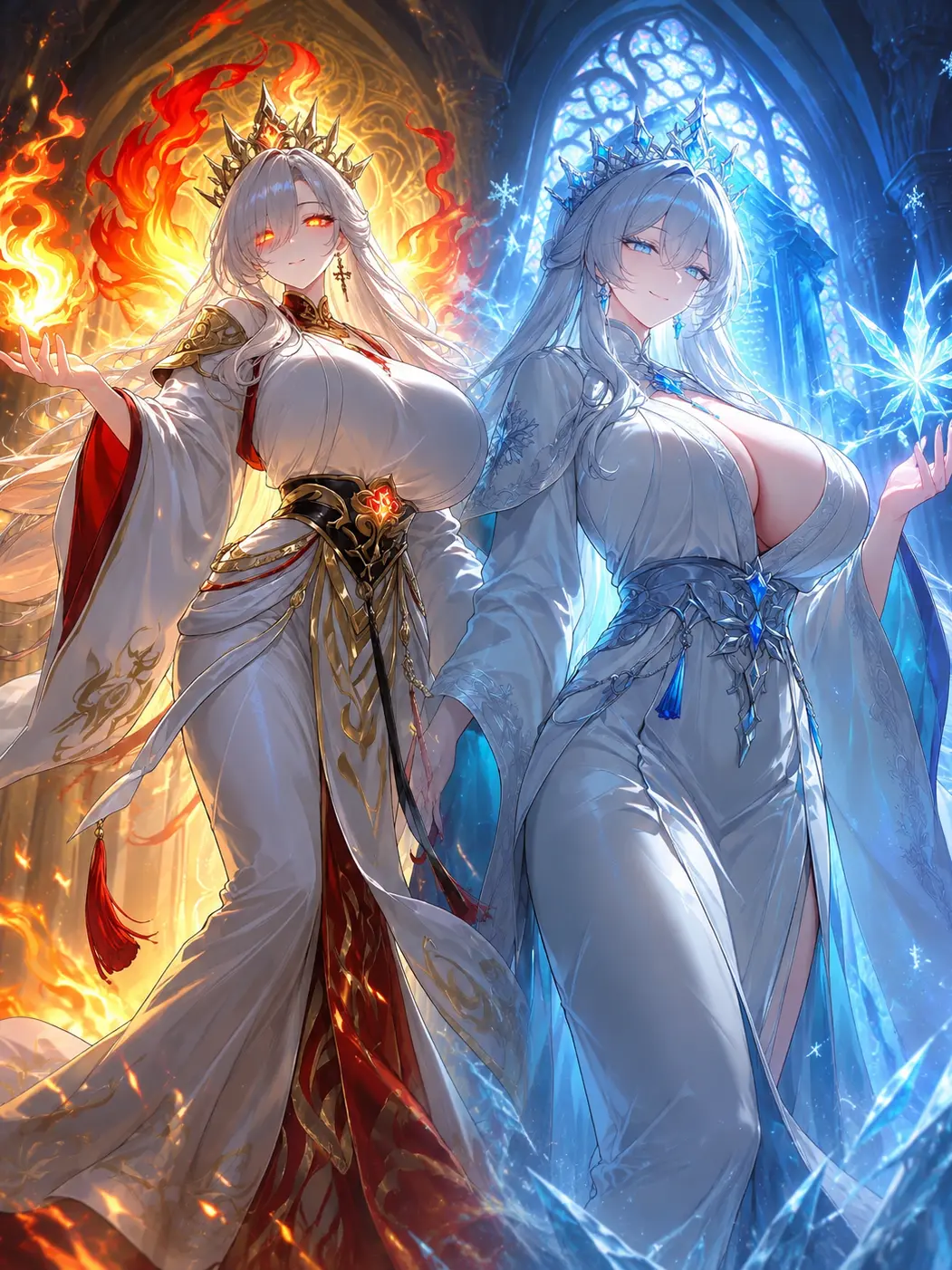 Rookish의 二人の聖女に愛されるっ！