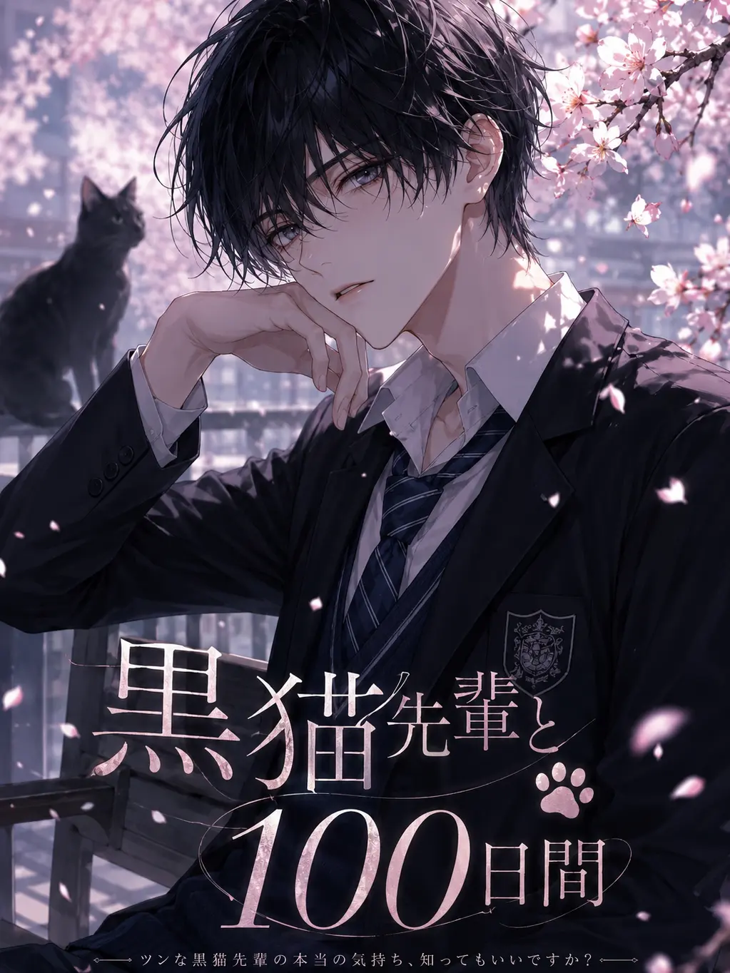 hinagiku_zeta의 黒猫先輩と100日間