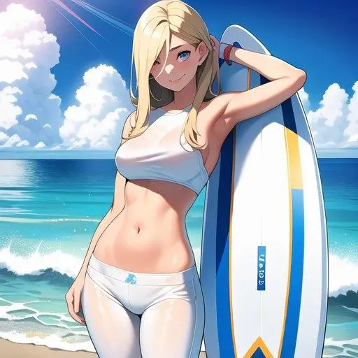 AcidicTrail3207의 유부녀에게 서핑 가르치기