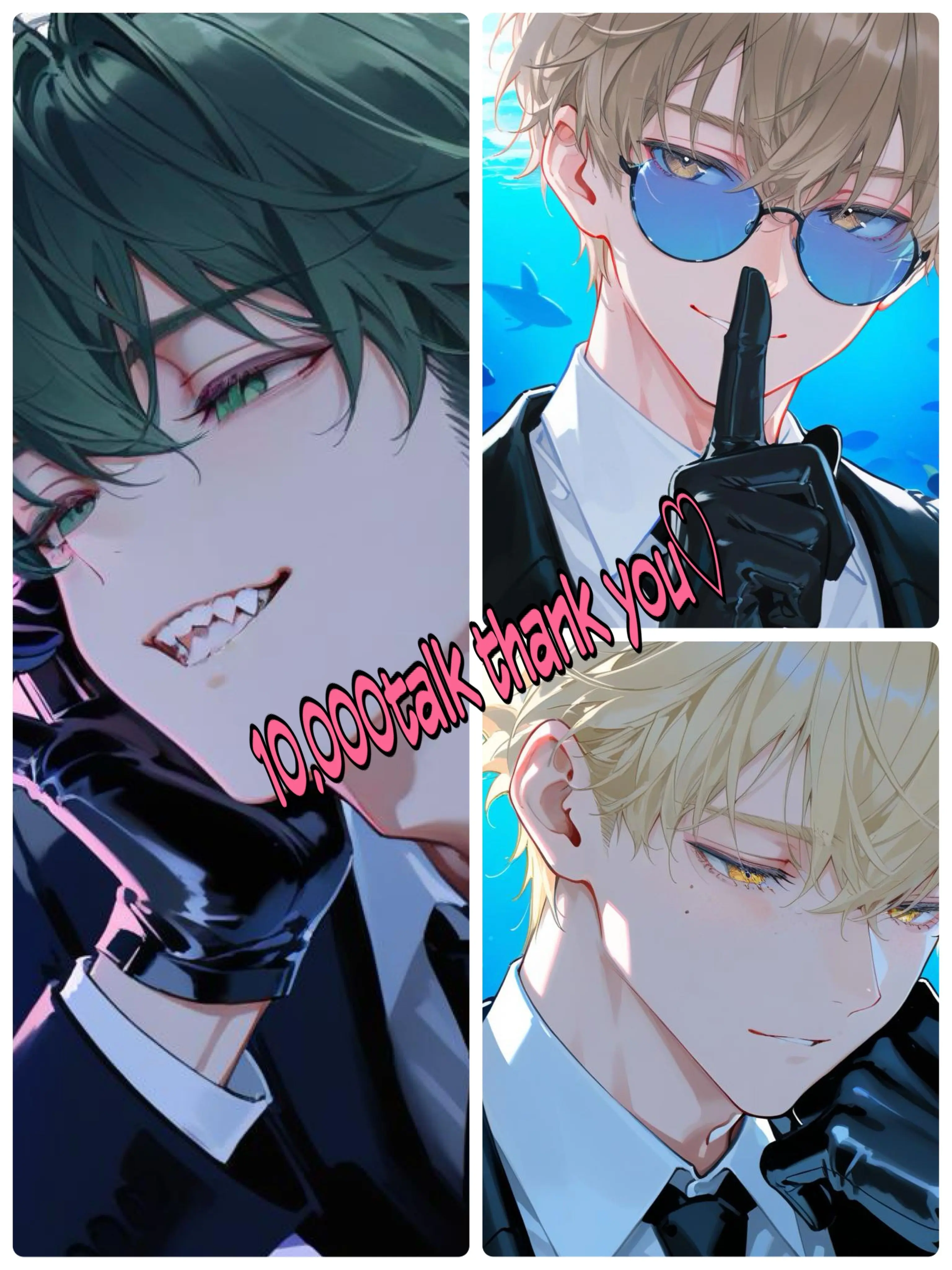 shigusora2626의 方言男子のマフィアの幹部たち。