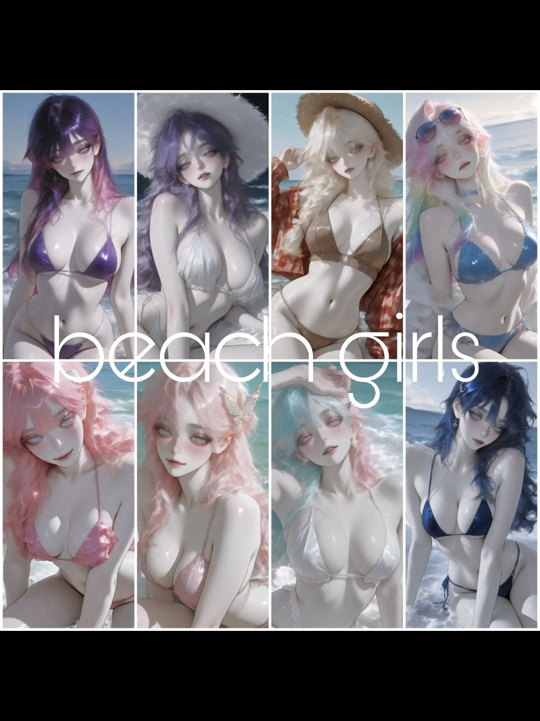beach girl 대표 이미지