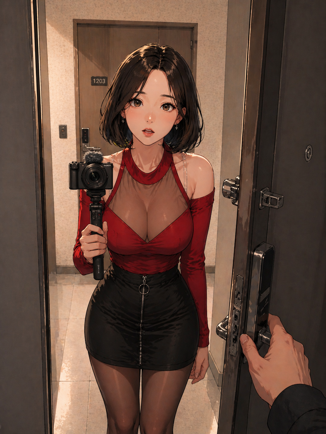 드디어 잡은 벨튀범이 여캠 BJ였다 대표 이미지