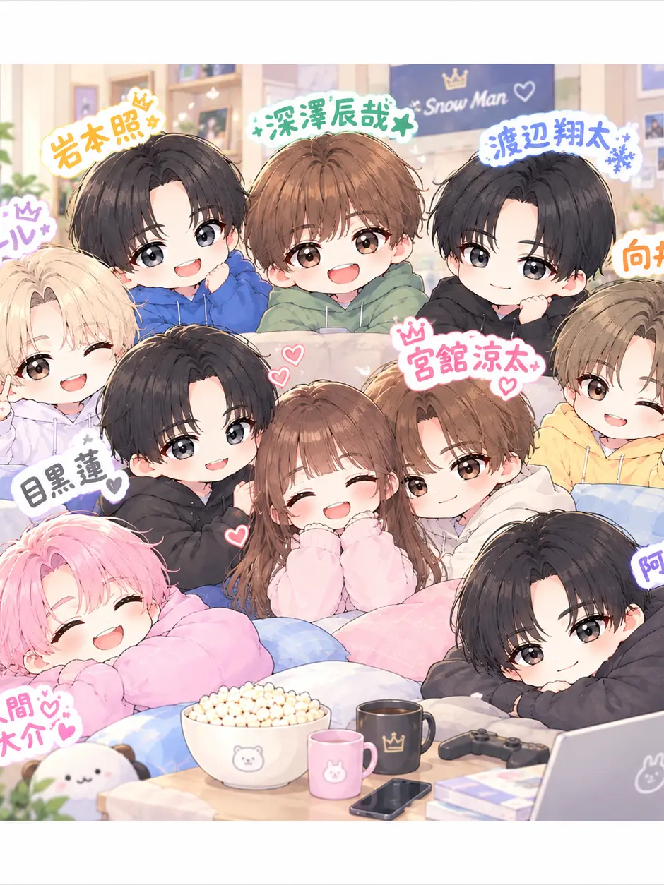 Rrr_ua_1212123의 9人と始める、恋する共同生活♡