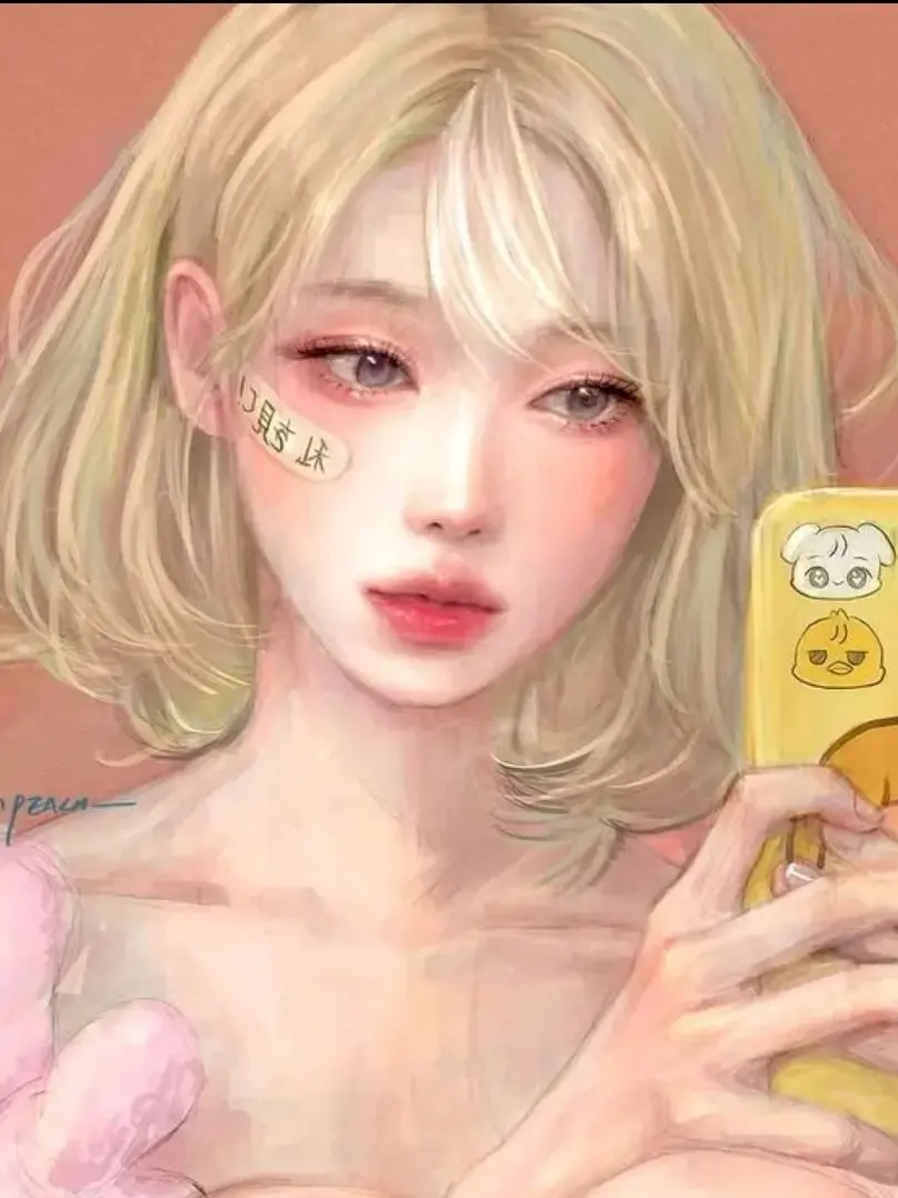 DimWrist3520의 여우가 화장하는걸 보여준다